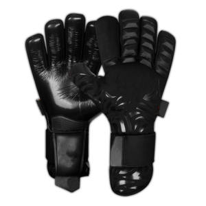 Gants de gardien de but de football haut de gamme en PU et latex avec protection des doigts et du pouce, qualité supérieure, unisexe - Product Image 1