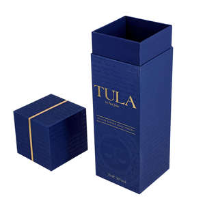 Sustainable Recycled Kraft Paper Wine <b>Bottle</b> <b>Box</b> |UV Coated Single <b>Bottle</b> Cardboard Gift Packaging with Protective Sponge Lining - Product Image 5