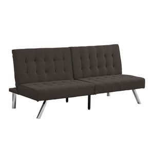 Sofá Cama con Estructura de Madera Estilo Espresso y Patas de Acero Inoxidable, Mueble para el Hogar de Gran Atractivo - Product Image 4