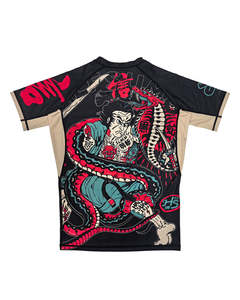 Maillot de compression personnalisé MMA BJJ à séchage rapide, extensible dans les 4 sens, par sublimation, pour l'entraînement de grappling - Product Image 4