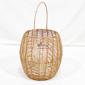 Artex Dong Thap Usine Vintage Rotin Lanterne Décorative Bougeoir pour Intérieur Extérieur Maison et Jardin Décor - Product Image 1