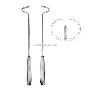 Kit chirurgical de ligature à la main A-1 VERITAS de qualité supérieure, réutilisable, avec aiguilles de Deschamps de 28 cm |   Chirurgie de haute qualité - Product Image 1