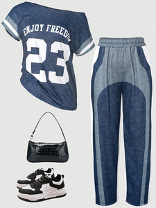 Nouveauté 2026 Survêtements de maternité décontractés pour femmes, effet délavé, légers, motif uni, 100% Coton, personnalisables, Meilleures ventes - Product Image 4