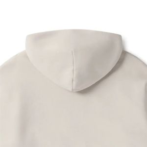 เสื้อฮู้ดดี้โอเวอร์ไซส์ผ้าเฟรนช์เทอร์รี่หนานุ่มพิมพ์ลายโลโก้ตามสั่งสำหรับผู้ชาย น้ำหนัก 500/460/400 กรัม ทรงหลวมไหล่ตก เหมาะสำหรับฤดูหนาว - Product Image 6