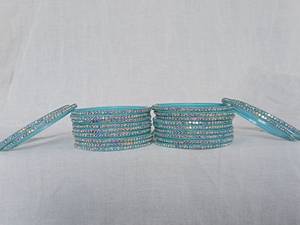 Bracelets tendance multicolores en cristal, strass et imitation perle, souples et empilables, pour femmes et filles, bijoux de mode pour mariage - Product Image 6