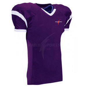 Uniforme de Fútbol Americano RAIEBA SPORTS RE-10, Nombre del Equipo Personalizado, Transpirable, Servicio OEM, 100% Poliéster, Colores y Tallas Personalizadas - Product Image 5