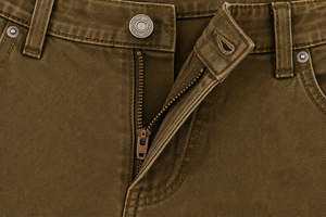 Ahint Industries – Jean en denim pour homme, coupe slim, taille mi-haute, bleu vintage, décontracté, hiver, respirant, vente en gros - Product Image 3
