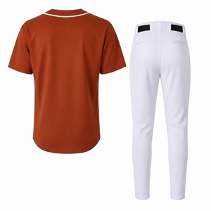 Conjunto de Uniforme de Béisbol Personalizado, Jersey y Pantalones de Alto Rendimiento para Prácticas Deportivas, Entrenamiento y Juegos - Product Image 3