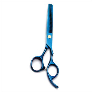 Ciseaux à effiler les cheveux en acier inoxydable 440C de 6 pouces à 28 dents avec vis réglable pour fournitures de salon de coiffure - Product Image 6