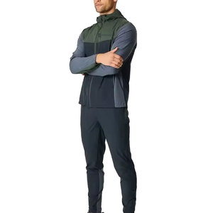 Chaqueta Deportiva Cortavientos para Hombre, Ajustada, a la Moda, con Cierre, Cómoda, para Entrenamiento - Product Image 1
