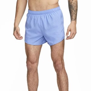 Pantalones Cortos Casuales de Poliéster Tejido, Transpirables, Ecológicos, de Secado Rápido, con Cintura Elástica, Color Azul Claro, para Hombre - Product Image 4