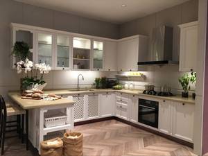 Arredo cucina in stile moderno Design personalizzato per Villa appartamento moderno in stile minimalista mobile da cucina - Product Image 4