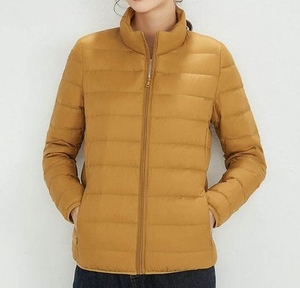 Wholesale Custom <b>Women</b>’s <b>Padded</b> Puffer Jacket, Slim Fit Quilted <b>Winter</b> <b>Coat</b> with Stand Collar, Lightweight Warm Jacket OEM - Product Image 5