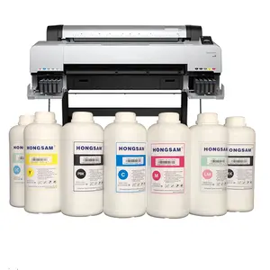 Hongsam Epson Canon HP impresora recarga tinta a base de agua tinte tinta para Canon MG7752 l850 ipf6400 Epson10080 P9000