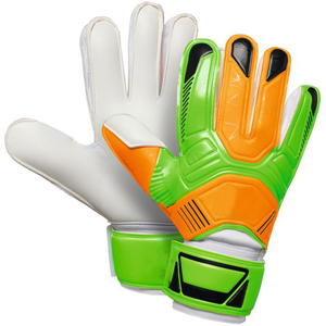 Football Goalkeeper Gloves Full Finger PU Leather Non Slip Breathable Adjustable Wrist <b>Strap</b> Hook Loop Closure Unisex Silicone - Product Image 5