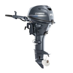 Motor fuera de borda Yamaha F20SMHB de 20 HP y 4 tiempos con revestimiento resistente a la corrosión para uso en agua salada (exportación) - Product Image 5