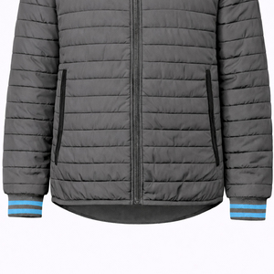 Veste matelassée grecque personnalisée pour fraternité, veste d'hiver matelassée avec logo brodé, fabricant OEM de vêtements grecs en gros - Product Image 3