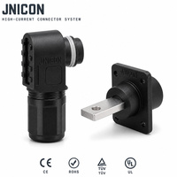 2 pièces Connecteur d'alimentation à broche en cuivre, borne à sertir monobrin haute tension 150A DC 600V, pour applications PC et stockage d'énergie