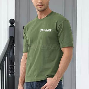 Camiseta Extra Grande para Hombre, Estilo Holgado, Look Moderno Urbano, Tejido Cómodo de Primera Calidad, Atuendo Diario - Product Image 2