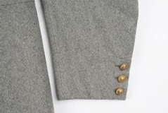 Manteau long en laine pour homme, style vintage civil, uniforme historique, tenue pour reconstitution historique en extérieur - Product Image 3