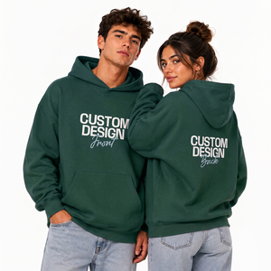 Sweat-shirts à capuche unisexes surdimensionnés en coton épais de haute qualité 100% coton, luxe, épaules tombantes, pour hommes - Product Image 4