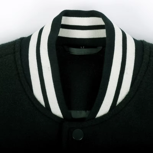 Chaqueta Varsity de Béisbol de Invierno Premium de 400 Gsm, con Bordado Personalizado, Parches Aplicados, Duradera, Estilo Urbano, Unisex, OEM - Product Image 3