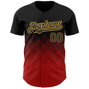 เสื้อเบสบอลแบบสั้นสั่งทำพิเศษ ผ้าโพลีเอสเตอร์ตาข่าย 100% ชุดทีมระบายอากาศ แห้งเร็ว ชุดกีฬา ผู้ผลิต OEM - Product Image 2