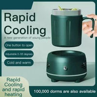 Tasse chauffante à refroidissement rapide 330ML Mini tasse de réfrigération Machine à boissons froides électrique fonctionnement à une touche refroidisseur de boisson à bière