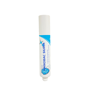 Tube cosmétique en plastique PE blanc, emballage compressible, finition brillante, imprimé, 20g, pour crème pour les mains, crème pour le visage - Product Image 2