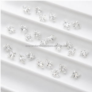 Pierre fantaisie en forme de cerf-volant 0,10 ct/pièce, prix de gros, lot de 1 carat, excellente taille, pierre brute cultivée en laboratoire VVS-VS, polie CVD/HPHT, fabricant grossiste - Product Image 1