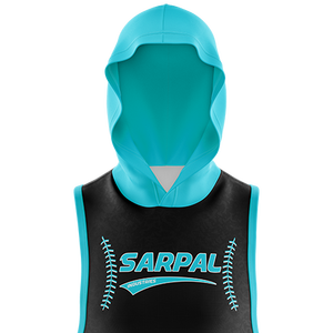 Sudadera con Capucha sin Mangas para Hombre, Invierno, Forro Polar, 300g, Mezcla de Poliéster/Algodón, Impresión Digital por Sublimación - Product Image 2