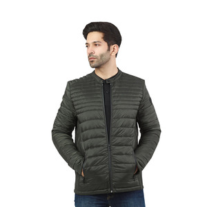 Blousons matelassés pour hommes très demandés, style streetwear, manches longues, fermeture éclair, confortables et coupe-vent - Product Image 1