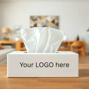 Lingettes faciales jetables de luxe super douces en non-tissé pour peaux normales, démaquillantes, format voyage 200g - Product Image 1