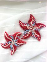 Broche décorative en forme d'animal en perles de rocaille, bijoux faits à la main à prix abordable