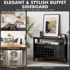 Elegante Mobile Bar Classico Multifunzionale in Legno per la Tua Casa - Product Image 2