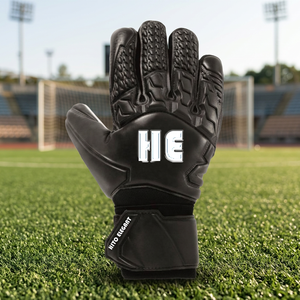 Nouveaux gants de gardien de but professionnels, gants de football, paume avant en latex humide et sec, dos en latex gaufré, coupe négative - Product Image 4