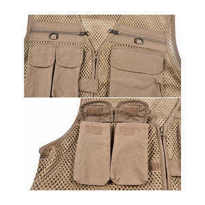 Gilet de fauconnerie de qualité en maille légère et respirante pour l'entraînement et la manipulation des animaux, pour chasseurs de chiens et manieurs - Product Image 3
