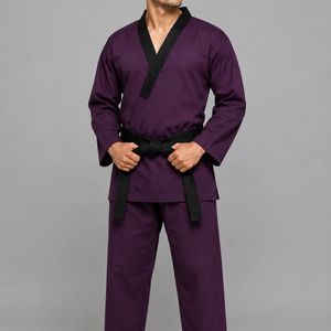 Uniforme de Taekwondo Profesional Ecológico con Logotipo Personalizado, Tela de Poliéster/Algodón, Secado Rápido, Transpirable y Ligero - Product Image 4