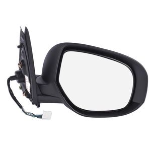 2014-2019 Mitsubishi Outlander Rearview Mirror Black Passenger <b>Side</b> 9 Lines Models 7632B354 7632B414XA 7632C568 - Product Image 1