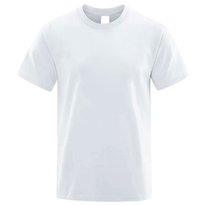 เสื้อยืดวิ่งปักลายสำหรับผู้ชาย ผ้าฝ้าย 100% ระบายอากาศ แห้งเร็ว กันยับ แขนสั้น ทรงปกติ - Product Image 4