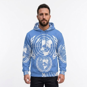 Sweat-shirt uni personnalisé avec logo, unisexe, graphique personnalisé, à séchage rapide, pour hommes, sweat-shirts tendance pour hommes à bas prix - Product Image 4