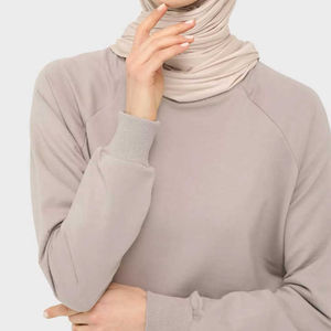 Sudadera con Capucha Larga de Forro Polar de Poliéster de Alta Calidad, con Logotipo Personalizado, Sudadera Informal a la Moda para Mujer, Color y Talla Personalizables - Product Image 3