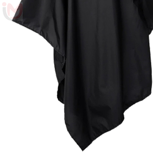IMANS ENTERPRISES Cape de Coiffure en Polyester Imperméable Noire Personnalisable pour Barbier - Product Image 3