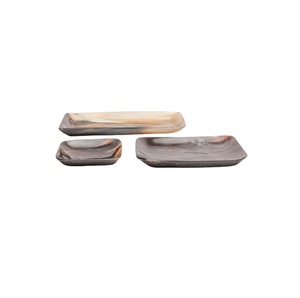 Bandeja de Servicio de Cuerno de Búfalo de Diseño Personalizado, Bandeja de Cuerno de Búfalo de la Mejor Calidad a Bajo Precio para Uso en el Hogar y Hoteles, Embalaje Personalizado - Product Image 5