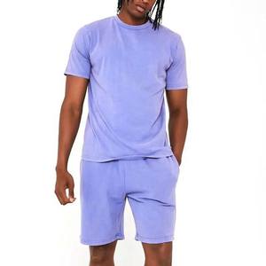 Conjuntos de Camiseta y Pantalones Cortos Deportivos de Verano para Hombre, Personalizados, Bordados, Tejidos, Sin Costuras, de Secado Rápido, Transpirables, al Por Mayor - Product Image 2