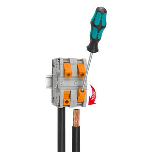 PTPOWER 185 P BU Ceramic Terminal Block-High-current Bolt Connection Copper 4-Pole 100A 1054726 - Product Image 4