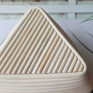 Cesta de fermentación de ratán natural sostenible hecha a mano con cubierta de tela para fermentación de masa madre, herramienta de panadería, venta al por mayor de fábrica - Product Image 4