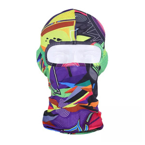Masque de ski Y2K à double couche entièrement ouvert, cagoule tricotée pour sports d'hiver, ski, cyclisme, temps froid, personnalisable - Product Image 2