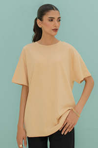 Camiseta de Verano para Mujer, Tallas Grandes S-5XL, Cuello en V, Manga Corta, Corte Regular, Transpirable, Spandex/Algodón - Product Image 4