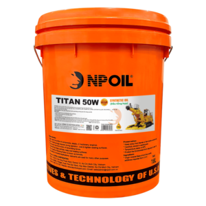 Aceite de Transmisión NPOIL - TITAN 50W, Bidón de 18L, Tambor de 18L, 200L, Lubricantes Industriales Vietnamitas de Alta Calidad, Aditivos Premium - Product Image 1